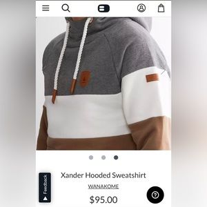 Wanakome Xander Hooded Sweatshirt
